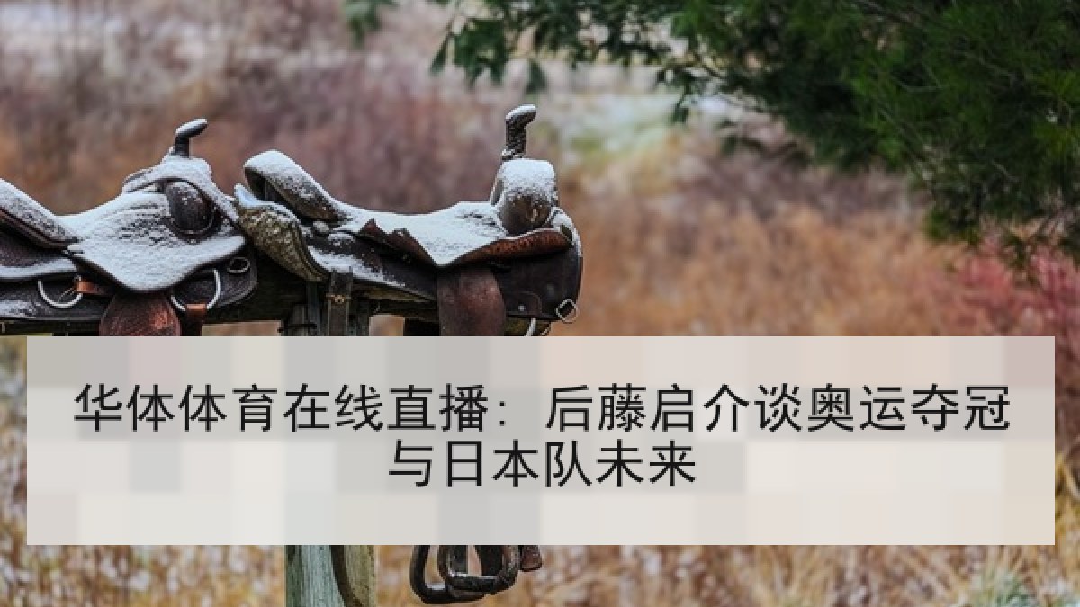 华体体育在线直播: 后藤启介谈奥运夺冠与日本队未来 华体体育在线直播: 后藤启介谈奥运夺冠与日本队未来
